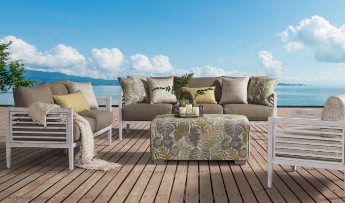 South Sea Outdoor New Java 2-Piece Outdoor Seating Set in Sandstone CODE:UNIV10  for 10% Off